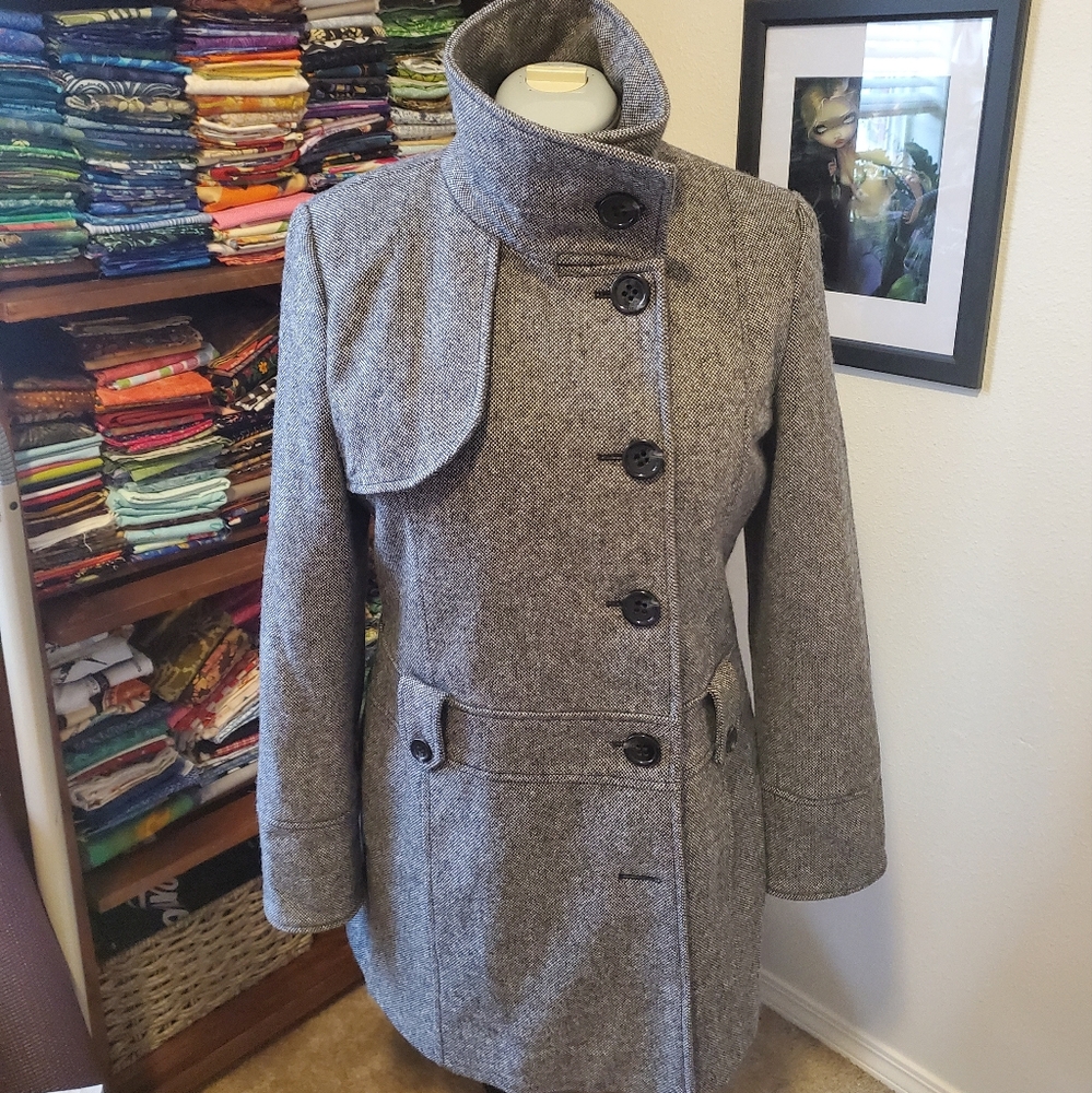 Wool blend Guess pea coat style jacket